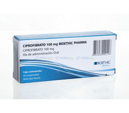 CIPROFIBRATO 100MG BIOETHIC PHARMA