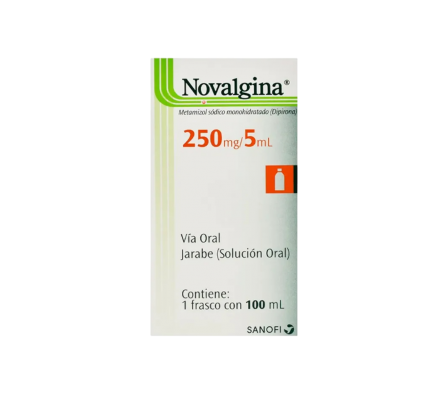 NOVALGINA JARABE FRASCO X 100 ML