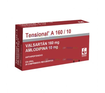 Tensional A160/10 Mg. Caja X 28 Comp. Rec.