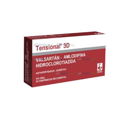 Tensional 3 D Caja X 28 Comp. Rec.