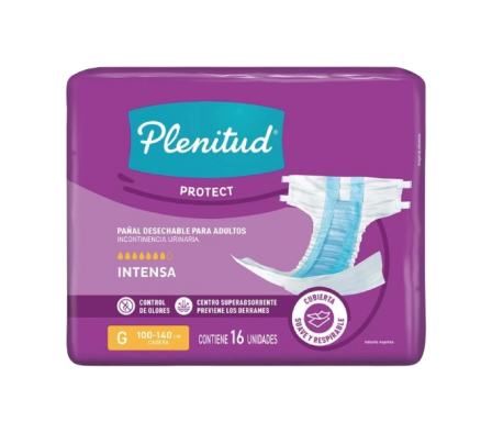 PLENITUD PAÑAL PARA  ADULTO G X16UNI