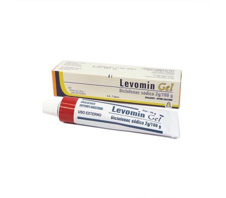 LEVOMIN 2GR GEL-D ENVASE X 30GR
