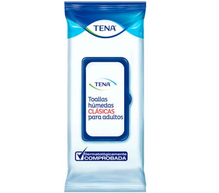 TENA TOALLAS HUMEDAS CLASICA 12X60
