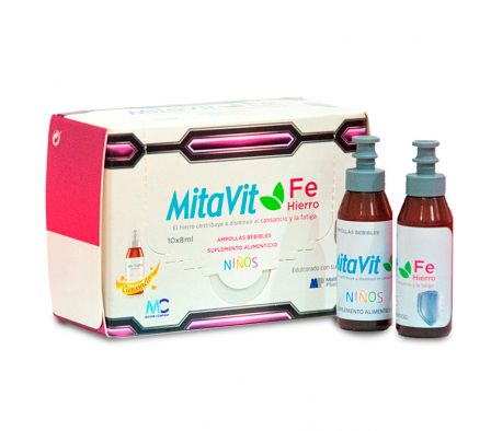 MITAVIT FE  CAJA X 10 AMPOLLAS  BEBIBLES. 8 ML