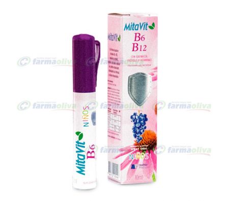 MITAVIT B6 B12. CAJA X 1 SPRAY ORAL X 10ML.