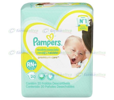 PAMPERS PREMIUM CARE RECIEN NACIDO NB+20UNIX8