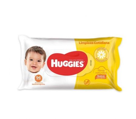 HUGGIES TOALLITAS  HUMEDAS COTIDIANA X96UNI