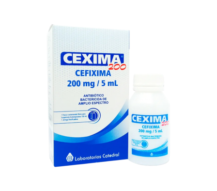 CEXIMA 200 MG FCO. X 50 ML