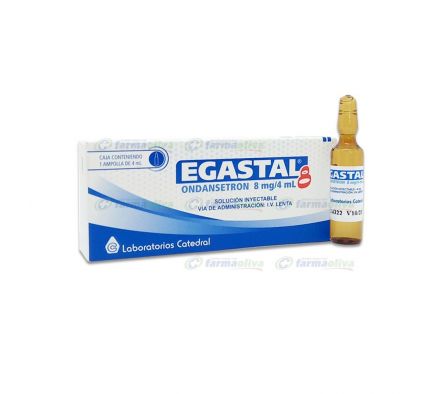 EGASTAL 8 MG CAJA 1 AMP. X 4 ML