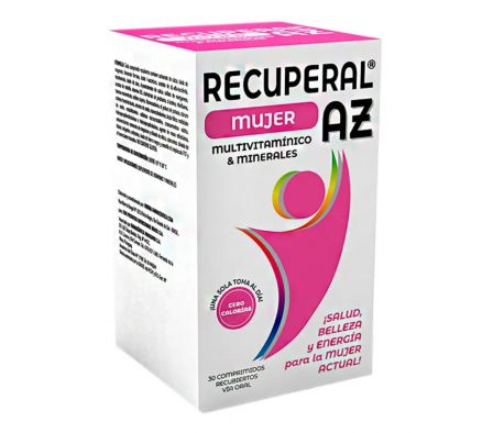 RECUPERAL AZ MUJER CAJA X 30 COMP