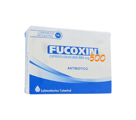 FUCOXIN 500 MG CAJA X 14 COMP.