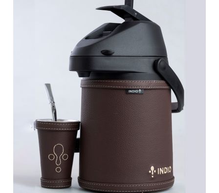 INDIO TERMO TERERE 2.5 SIMIL MARRON