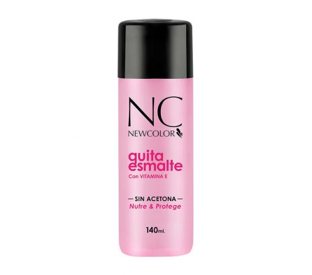 FL NEW COLOR QUITA ESMALTE VITAMINA E  X 140ML