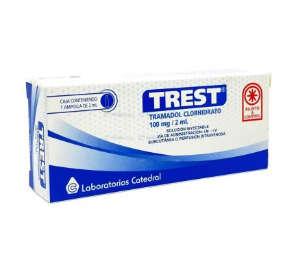 TREST 100 MG  CAJA X 1 AMP. X 2 ML