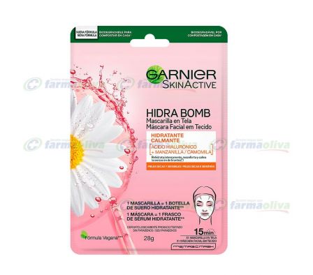 GARNIER SKINACTIVE MASCARILLA HIDRATANTE CALMANTE