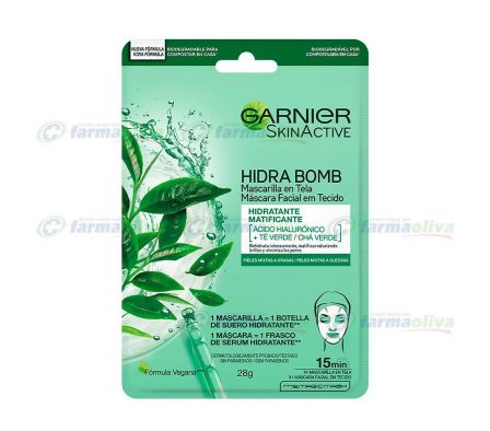 GARNIER SKINACTIVE HIDRA MASCARILLA MATIFICANTE