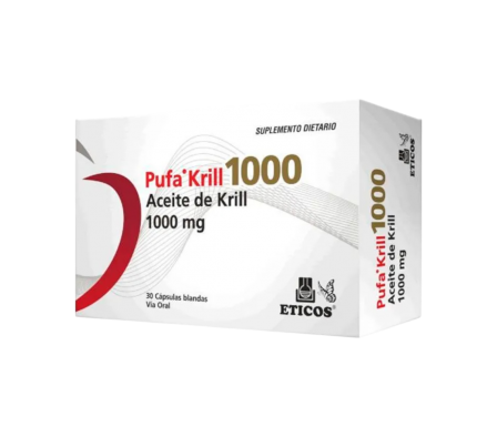 PUFA KRILL 1000 MG CAJA X 30 CAPS