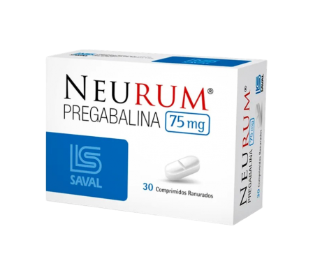 NEURUM 75 MG X 30 COMPR