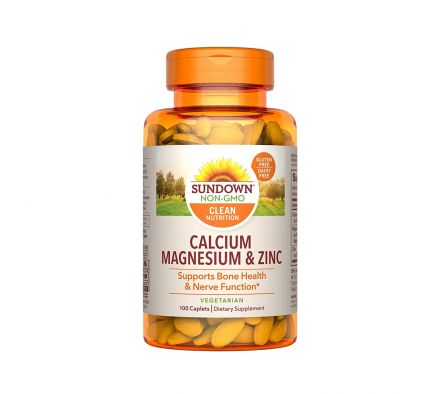 SUNDOWN CALCIO-MAG-ZINC  X 100 TAB