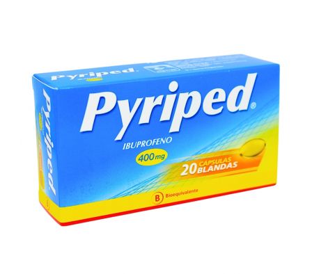 PYRIPED 400MG  CAJA X 20 CAPS