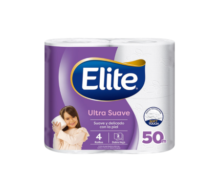 ELITE PAPEL HIGIENICO X4 3 MTROS