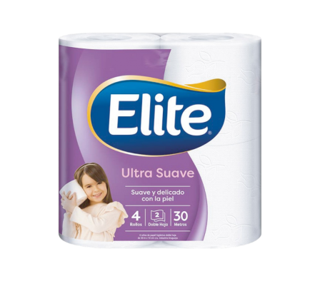 ELITE PAPEL HIGIENICO X4 3 MTROS