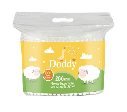 DODDY HISOPOS X200 UNIDADES.PACK REFILL