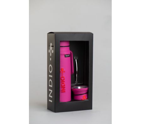 INDIO KIT INVIERNO (GUAMPA+TERMO FORRADO+BOMBILLA)