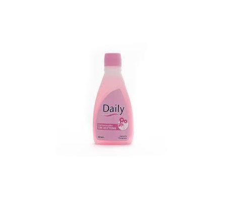 DAILY QUITA ESMALTE S- ACETONA ROSA 65ML