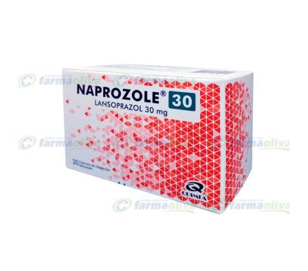 NAPROZOLE 30 MG CAJA X 30 CAPSULAS