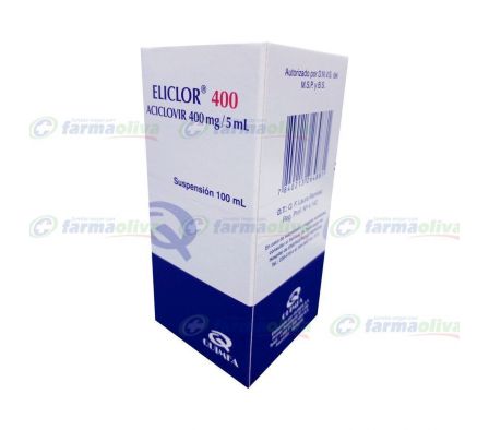 ELICLOR 400 MG JARABE X 100 ML