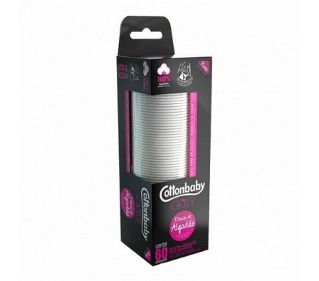 COTTONBABY LADY DISCO DE ALGODON POR 60UNID