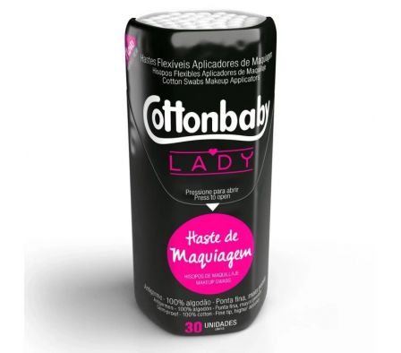 COTTONBABY HISOPO FLEXIBLE APLICADOR MAQUILL
