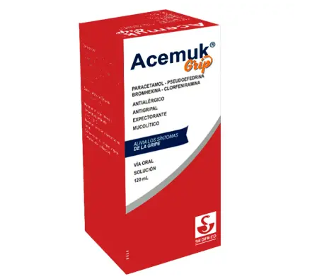 ACEMUK GRIPJARABE X 120 ML