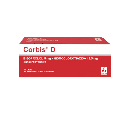 CORBIS D CAJA X 30 COMPRIMIDOS
