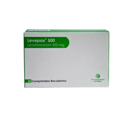 LEVEPAX 500 MG CAJA X 30 COMPRIMIDOS