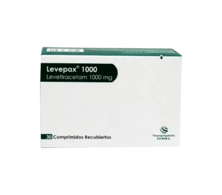 LEVEPAX 1000 MG CAJA X 30 COMPRIMIDOS