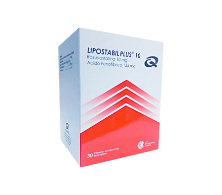 LIPOSTABIL PLUS  10 MG CAJA X 30 COMPRIMIDOS