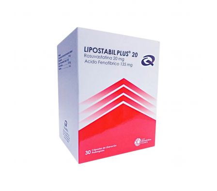 LIPOSTABIL PLUS  20 MG CAJA X 30 COMPRIMIDOS