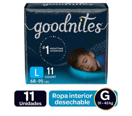 GOODNITES PAÑAL NOCT G X11UNI