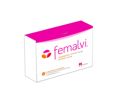 FEMALVI ANTICONCEPTIVO X 28 COMP. REC.