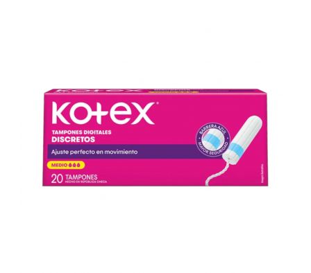 KOTEX  TAMP EVOLUTION M 12X20 NI