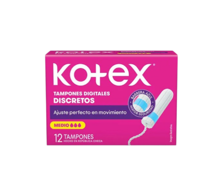 KOTEX TAMPONES X12UNI