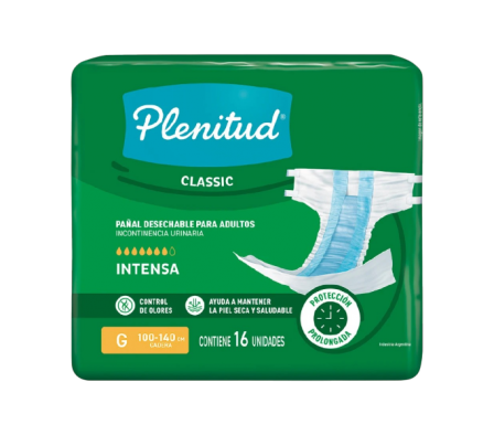 PLENITUD PAÑAL ADULT   CLASSIC G X16UNI