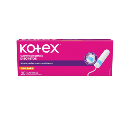 KOTEX TAMPONES X20UNI
