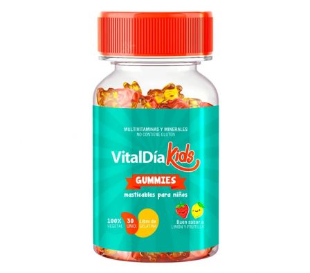 VITALDIA KIDS FRASCO X 30 GOMITAS MASTICABLES