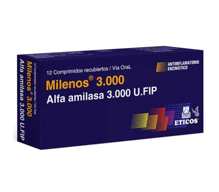 MILENOS 3000 CAJA X 12 COMPRIMIDOS