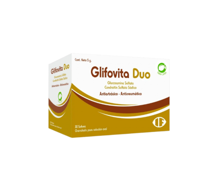 GLIFOVITA DUO CAJA X 30 SOBRES GRANULADO
