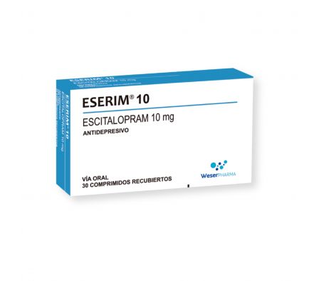 ESERIM 10 MG CAJA X 30 COMPRIMIDOS
