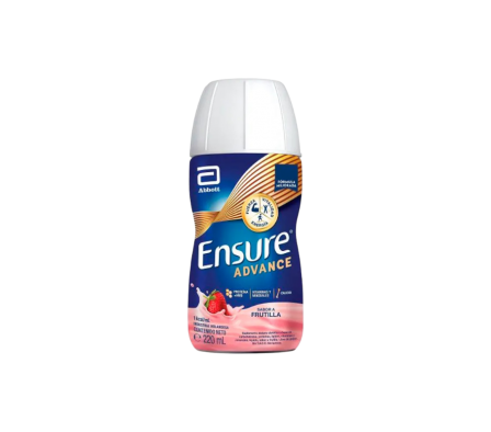 ENSURE ADVANCE FRUTILLA BOTELLA X 220 ML